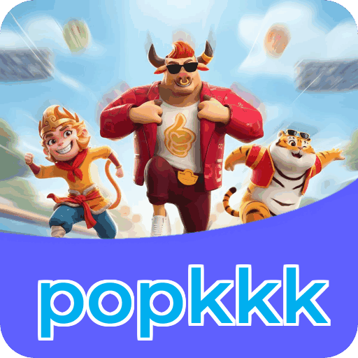 Fluxo de download do app popkkk — referência visual