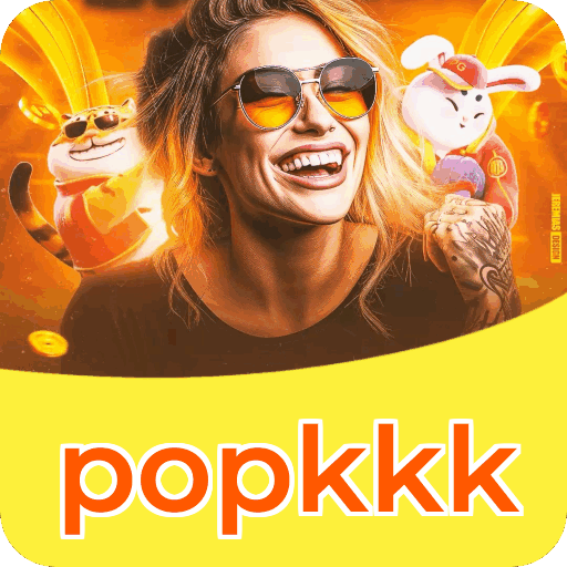 Números do app popkkk em material de marketing — ilustração, não auditoria